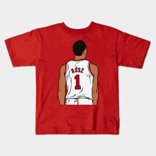 D Rose Back-To Kids T-Shirt